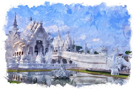  Wat Rong Khun:  ศิลปะแสนงดงาม สร้างสรรค์จากจินตนาการ